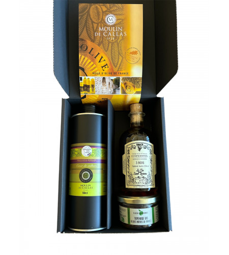 Coffret huile et vinaigre